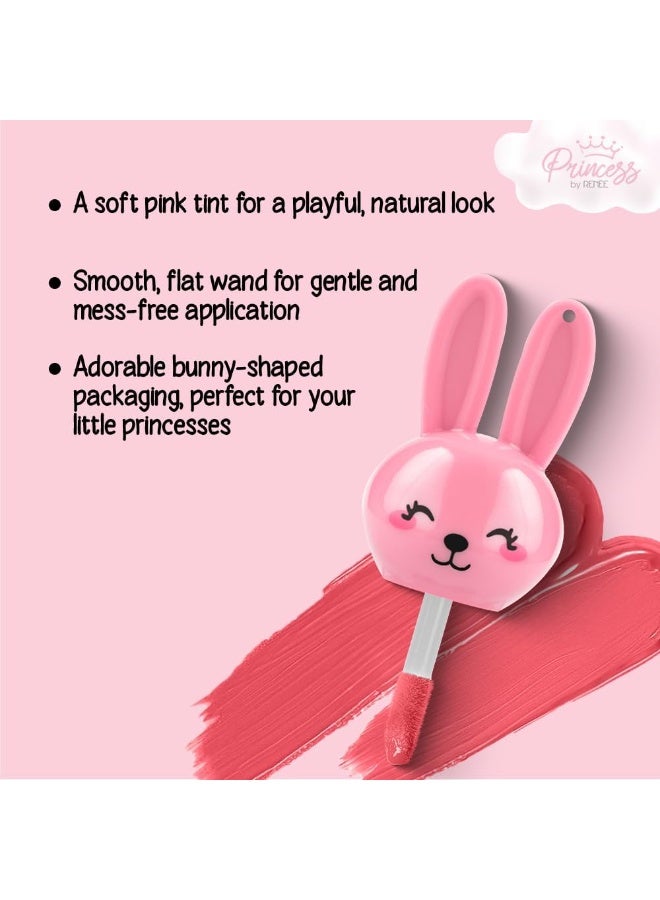 Renee Princess by RENEE Bunny Lip Tint - Pink, for Pre-Teens, Lightweight & Long-Lasting Color, Non-Drying & Nourishing, Water-Based Formula, Blueberry Extracts, Strawberry & Vitamin E Infused, Cruelty-Free - Image 4